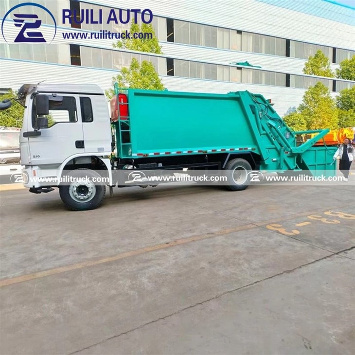 SHACMAN 12 CBM Garbage Compressing Transport Truck suppliers